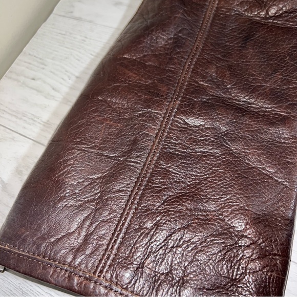 Frye Phillip Harness Tall Brown Leather Equestrian Style Boots 76850 Size 6.5 - Picture 10 of 10